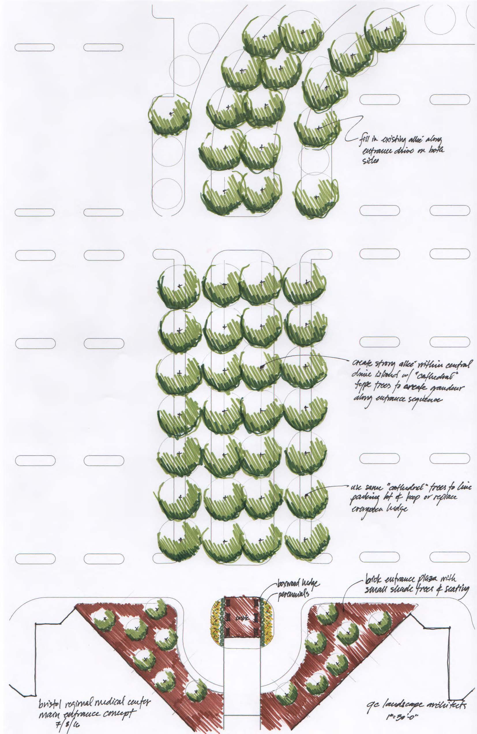 BRISTOL REGIONAL MEDICAL CENTER Barrington Landscape Architecture