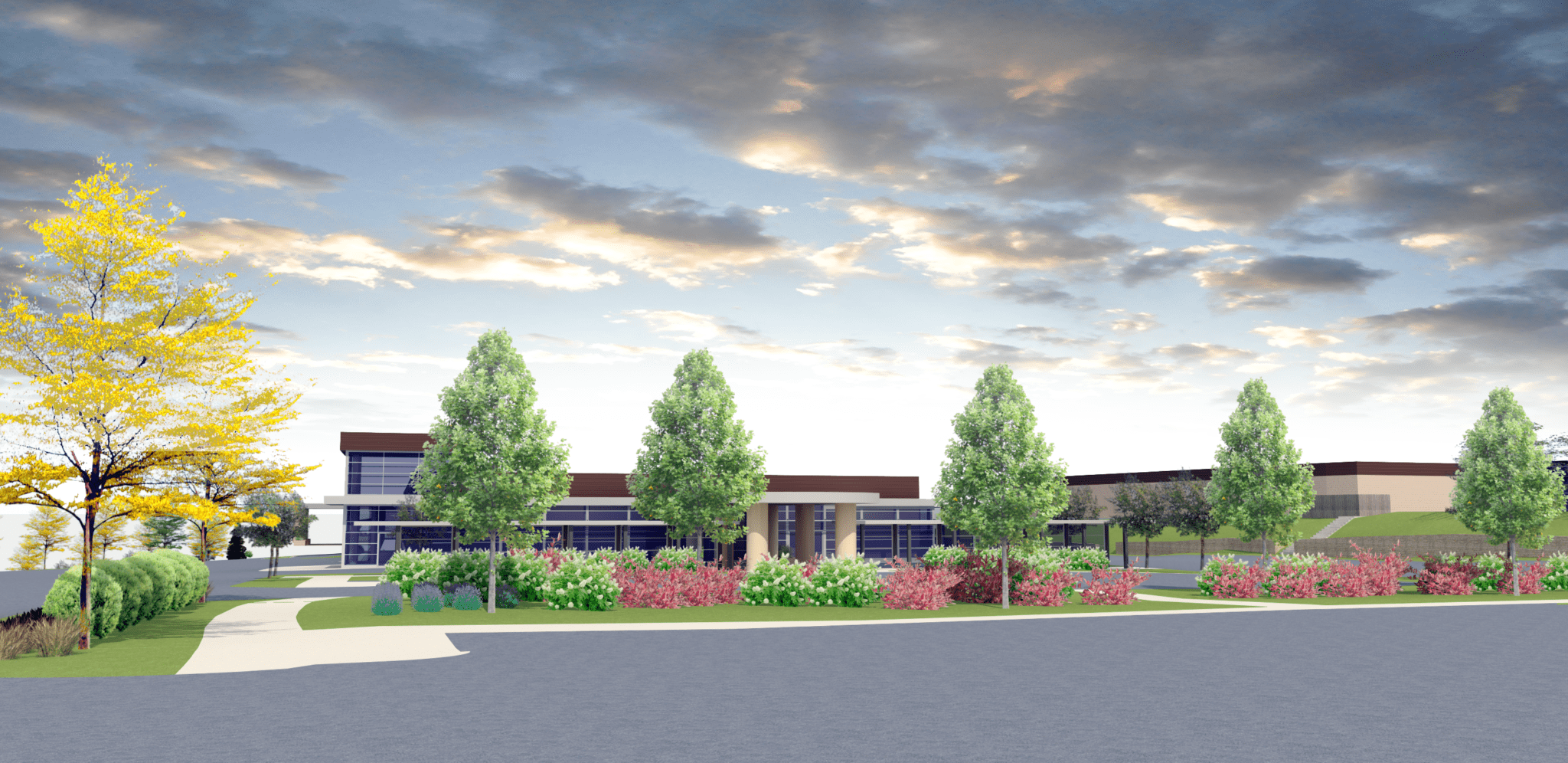 NORTON COMMUNITY HOSPITAL Barrington Landscape Architecture